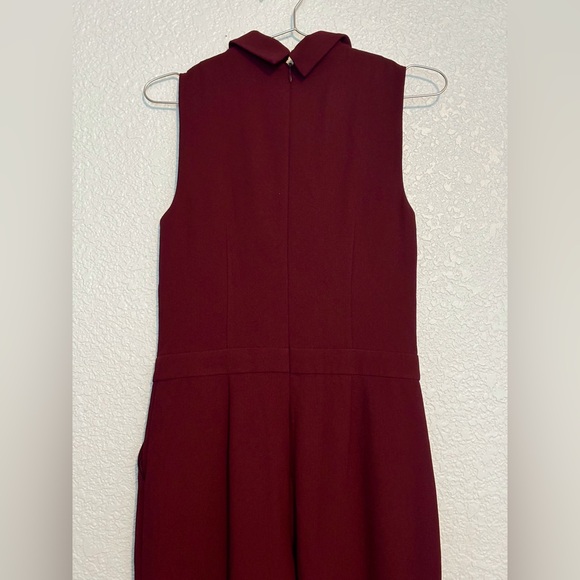 Trina Turk Plum Purple Rumar 2 Embelished Wide Leg Jumpsuit-Women Size 2 - Picture 8 of 9